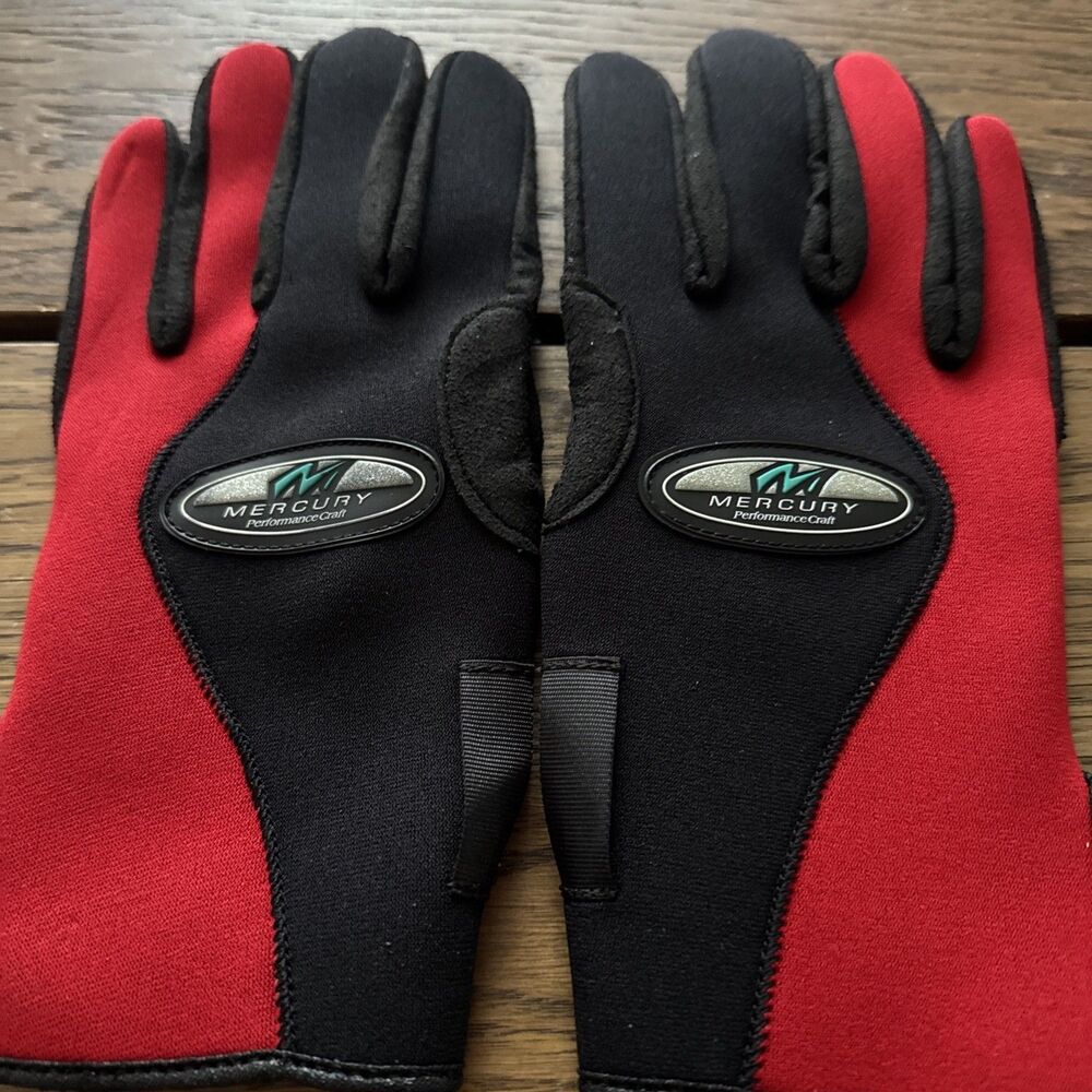 Vintage Quicksilver Mercury Riding Gloves Size Small New Old Stock